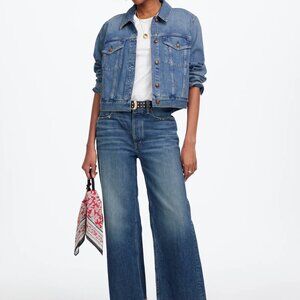 Madewell Wide-Leg Crop Jeans